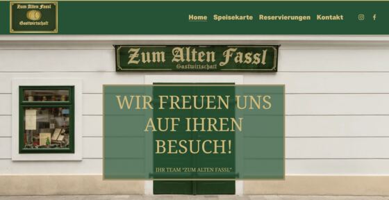 Website Zum Alten Fassl